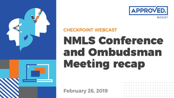 APPROVED_WC_Slate_NMLS_Conference NMLS 2019 Annual Conference recap | APPROVED Checkpoint Webcast