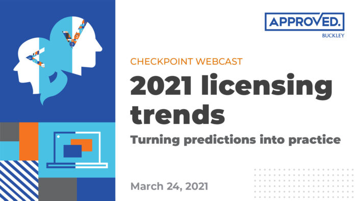 Checkpoint Webcast: 2021 Licensing Trends